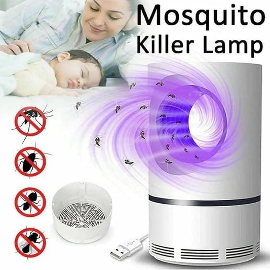 Aspirateur de moustiques LED silencieux - piège anti-insectes efficace